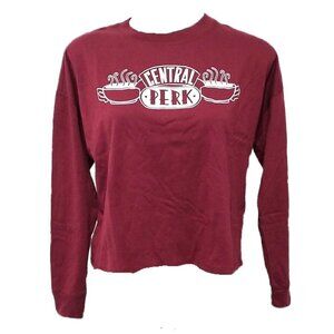 Woman’s Long Sleeve Shirt Friends Central Perk Graphic Small